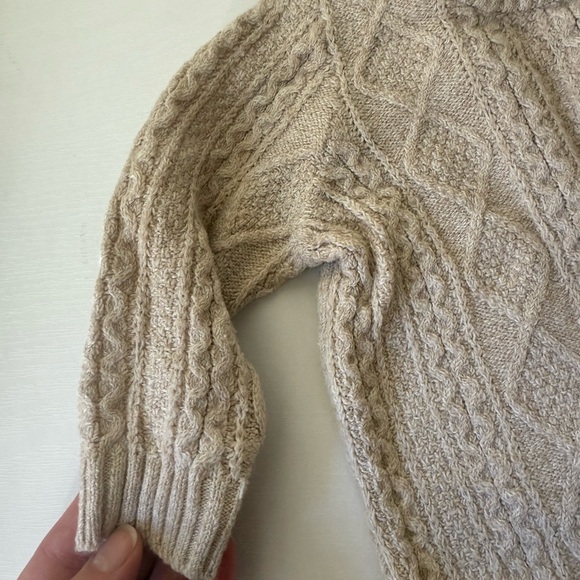 Old Navy Cream Sweater 3-6mo - Picture 3 of 4